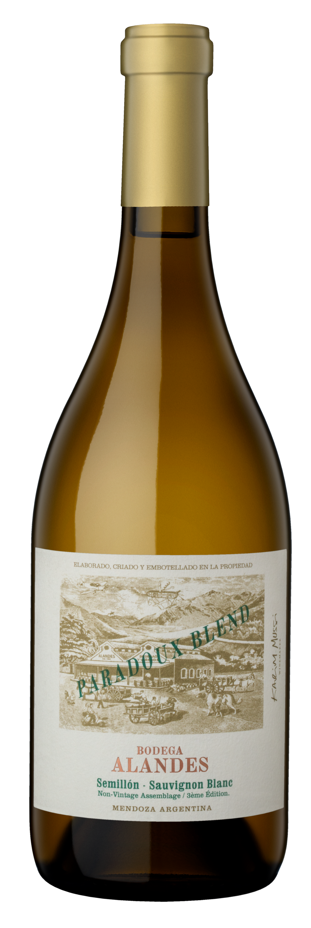 Bodega Alandes Paradoux White Blend NV