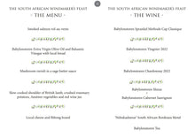 Load image into Gallery viewer, The Babylonstoren Winemaker&#39;s Feast (Tuesday 7th November 2023)
