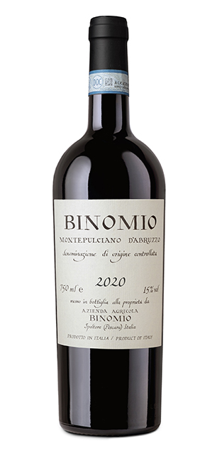 Binomio Montepulciano d’Abruzzo Riserva 2020