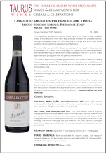 Load image into Gallery viewer, Cavallotto Barolo Riserva Vignolo 2006 (The Hollywood Collection)
