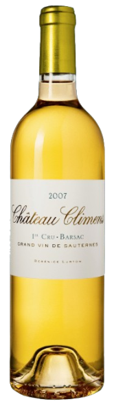 Chateau Climens 1er Cru Sauternes 2007