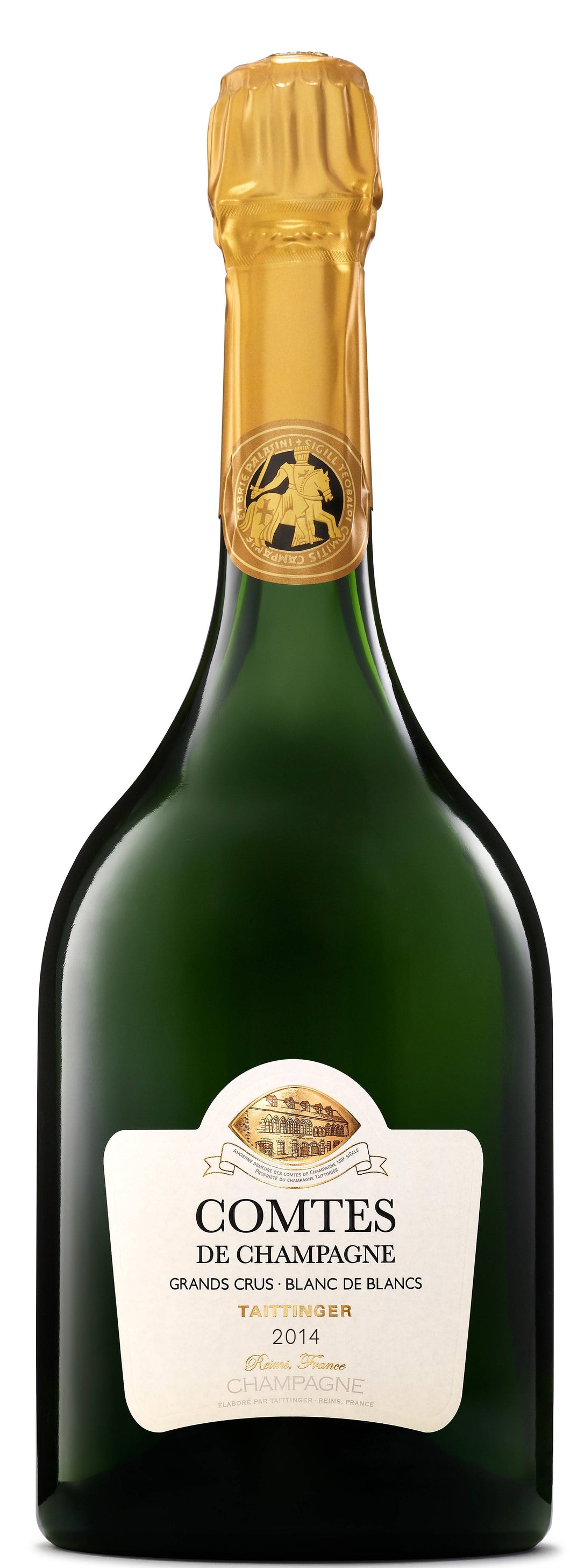 Taittinger Comtes de Champagne Blanc de Blancs 2014 [in bond ex vat] (6x75cl)