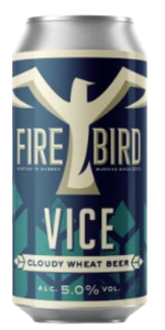 Firebird Vice Wheat Beer (440ml) - Local Delivery Only
