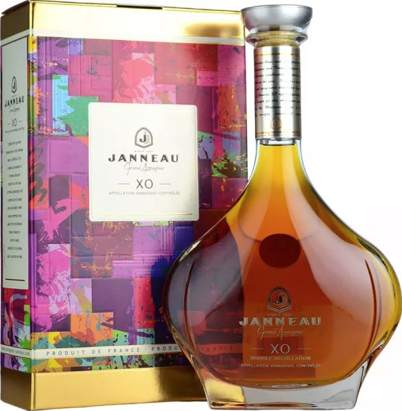 Janneau Grand Armagnac XO Double Distilled 'Decanter'
