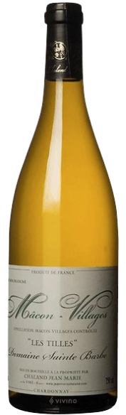 Jean-Marie Chaland Domaine Sainte Barbe Macon-Villages Les Tilles 2022