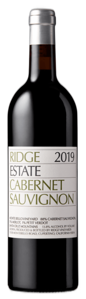 Ridge Estate Cabernet Sauvignon 2019