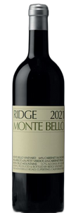 Ridge Monte Bello 2021 - [in bond ex vat] (3 x 75cl) en primeur landing September 2024