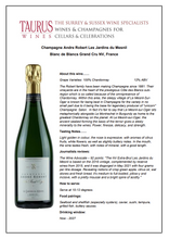 Load image into Gallery viewer, Champagne André Robert 'Les Jardins du Mesnil' Blanc de Blancs Grand Cru NV
