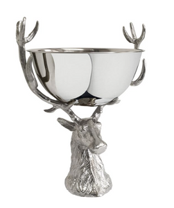 Culinary Concepts Small Punch Bowl with Stag Stand