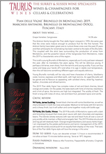 Load image into Gallery viewer, Antinori Brunello Di Montalcino &#39;Pian della Vigne&#39; 2019
