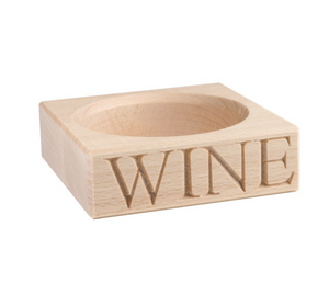 Culinary Concepts 'Wine' Beech Wood Single Bottle Coaster