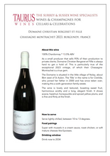 Load image into Gallery viewer, Domaine Christian Bergeret et Fille Chassagne-Montrachet 2023
