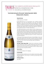 Load image into Gallery viewer, Olivier Leflaive Puligny-Montrachet 2023
