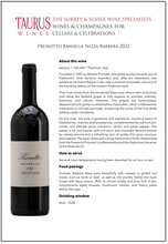 Load image into Gallery viewer, Prunotto Bansella Nizza Barbera 2022
