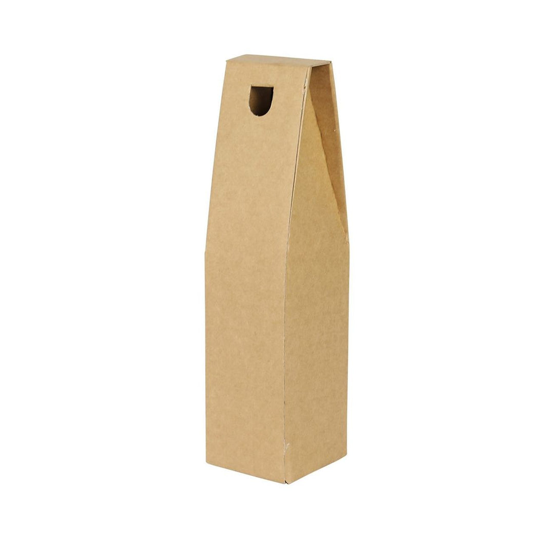 Single Bottle Natural Card Gift Wrap - Taurus Wines