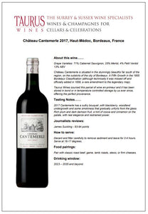 Chateau Cantemerle Haut-Medoc 2017