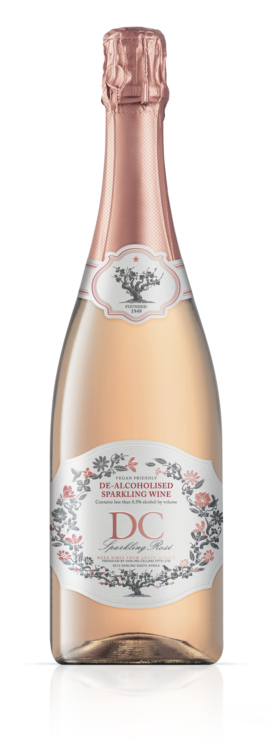 Darling Cellars De-Alcoholised Sparkling Rosé