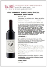 Load image into Gallery viewer, Cullen &#39;Diana Madeline&#39; Wilyabrup Cabernet Sauvignon/Merlot 2019
