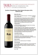 Load image into Gallery viewer, Duckhorn Vineyards Napa Valley Cabernet Sauvignon 2019
