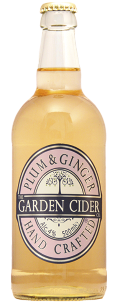 Garden Cider Plum & Ginger (12x500ml) - Local Delivery Only