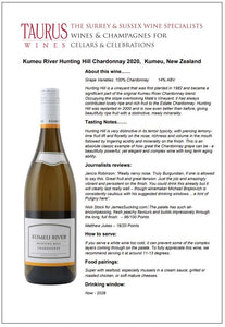 Kumeu River Hunting Hill Chardonnay 2020