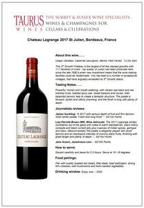 Chateau Lagrange Saint-Julien 2017
