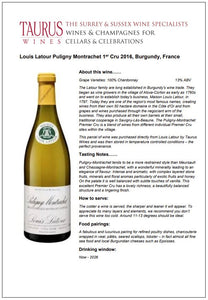 Louis Latour Puligny-Montrachet 1er Cru 2016