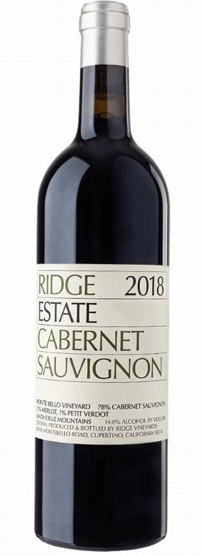 Ridge Estate Cabernet Sauvignon 2018