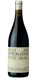 Ridge Lytton Estate Petite Sirah 2018
