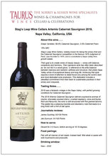 Load image into Gallery viewer, Stag&#39;s Leap Wine Cellars &#39;Artemis&#39; Cabernet Sauvignon 2019
