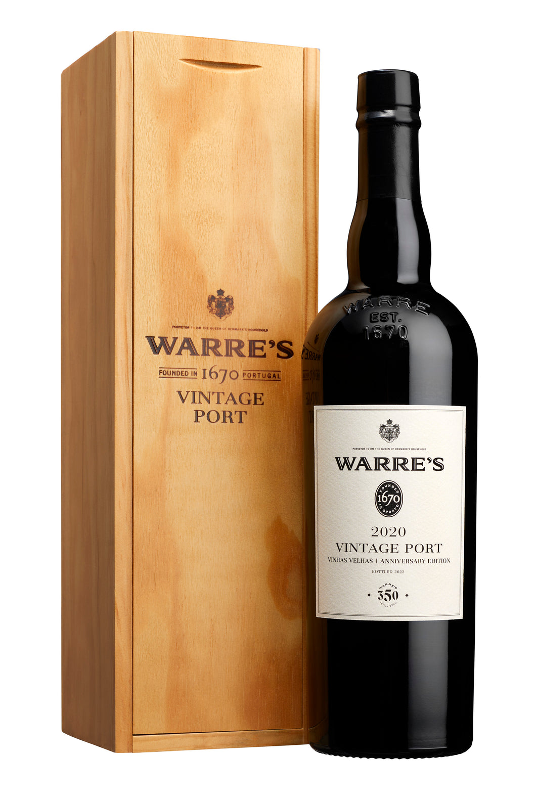 Warre’s 2020 Vinhas Velhas 350th Anniversary Edition Vintage Port