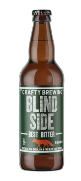 Crafty Brewing Blind Side Amber Ale (12 x 500ml) - Local Delivery Only